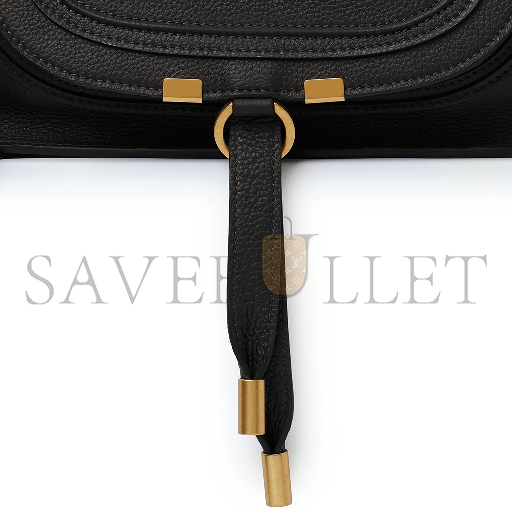 CHLOE SMALL MARCIE BAG IN GRAINED LEATHER CHC22AS628I31001 (30*23*10cm) CHLOE SMALL MARCIE BAG IN GRAINED LEATHER CHC22AS628I31001 (30*23*10cm)